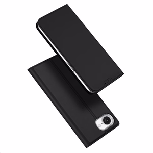 DUX DUCIS wallet ümbris SKIN PRO jaoks IPHONE 16e must