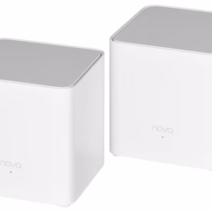 Tenda MX3 (2-pack) AX1500 kahesageduslik (2,4 GHz/5 GHz) Wi-Fi 6 (802.11ax) Mesh-süsteem, 1 LAN-port, siseantennid, valge