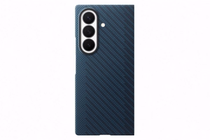 Samsung Galaxy Z Fold8 Ultra aramiidkiust magnetümbris 2 peegeldusvastase kilega, sinine