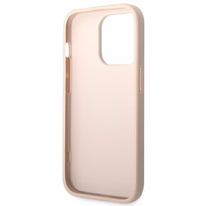 Guess GUHCP14L4GMGPI iPhone 14 Pro 6.1" roosa/roosa kõvakaaneline 4G Big Metal logo