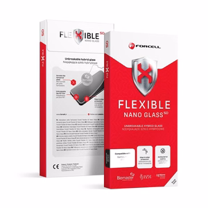 Hybrid glass to iPhone 17 PRO MAX Forcell Flexible 5D must