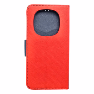 FANCY Kaaned Ümbris jaoks XIAOMI Redmi Note 14 PRO 5G / 14 PRO PLUS 5G punane / tumesinine