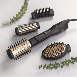 BaByliss Big Hair Luxe AS970E – kuumaõhu-soenguhari, 3 kuumusastet, 650 W, must/kuldne