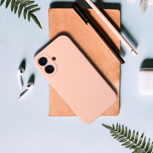 Silicone Lite Ümbris jaoks Iphone 17 peach