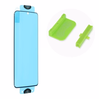 Bestsuit Flexible Hybrid Glass 5D jaoks Samsung Galaxy S23+ must (Hot Bending) - working fingerprint scanner