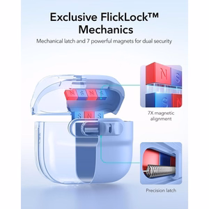 ESR Pulse HaloLock MagSafe  Apple AirPods 4 / 5 ümbris, helesinine