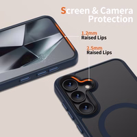 Tech-Protect MagMat MagSafe Ümbris jaoks Samsung Galaxy S25 - Clear Sinine