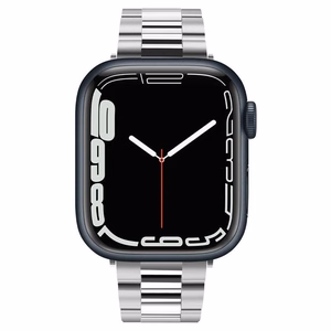 Spigen Modern Fit ремешок для Apple Watch 4/5/6/7/8/SE (38/40/41 мм) - Серебряный