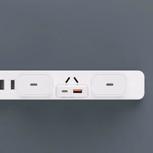 GaN Dudao A30EU 30W USB-A / USB-C Wall Laadija - valge