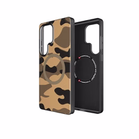 Ümbris jaoks Samsung S25 ULTRA Forcell F-Protect Levels Dual Layer 4D technology compatible with Magsafe Military Drop-Test desert camo