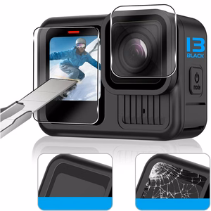 Tech-Protect Glass Fit+ 2-pack karastatud klaas jaoks GoPro Hero 13 - läbipaistev