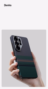 Benks Magnetic Armor Pro Aurora Kevlar 600D ümbris (D050) Samsung Galaxy S26 Ultra jaoks