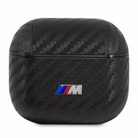 BMW PU Carbon M Collection ümbris AirPods 3 jaoks - must