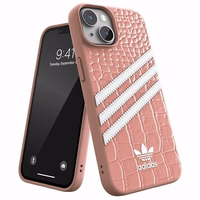 Adidas OR Samba Alligator iPhone 14 / 15 / 13 6.1" roosa-valge/mauve-valge 50199