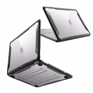 Чехол Supcase Unicorn Beetle Pro для MacBook Neo 13" 2026, прозрачный чёрный