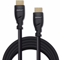 Qoltec 50353 HDMI v2.1 Cable Ultra high speed 8K | 60Hz | 26AWG | kuldne | 5m