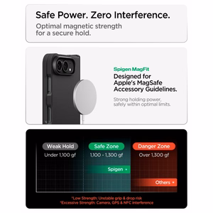 Spigen Tough Armor T MagSafe case for iPhone Duo - black