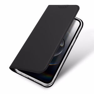 DUX DUCIS wallet ümbris SKIN PRO jaoks IPHONE 16e must