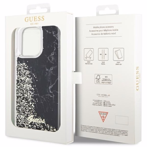 Guess GUHCP14XLCSGSGK iPhone 14 Pro Max 6.7" must/must hardcase Liquid Glitter Marble