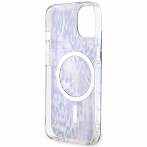 Guess Leopard MagSafe ümbris jaoks iPhone 14 - roosa