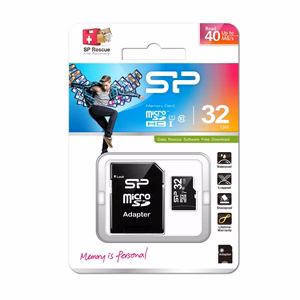 Silicon Power карта памяти 32 ГБ MicroSDHC UHS-I Class 10