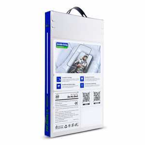 Karastatud klaas 5D Mr. Monkey Glass (Airbag Anti-Broken) Apple iPhone 17 Pro Max must