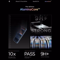 Spigen Glas.tR EZ Fit Privacy Karastatud klaas jaoks iPhone 16 Pro / 17 / 17 Pro - 2 pcs.