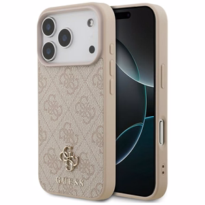 Guess 4G Small Classic Logo MagSafe ümbris iPhone 18 Pro / 17 Pro – roosa