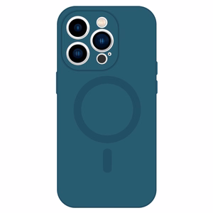 TEL PROTECT MagSilicone Ümbris jaoks Iphone 15 sinine