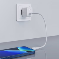 Laadija Acefast "A21" Valge (USB-C / 30W)