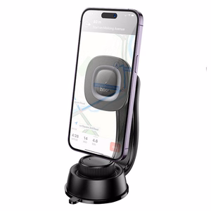 Juhtmevaba phone car hoidja Hoco 15W dashboard HW31 must