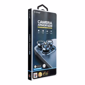 X-ONE Sapphire Camera Armor Pro - jaoks iPhone 17 - hõbedane