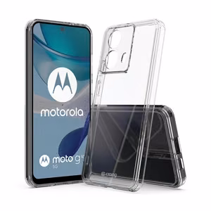 Чехол Crong Crystal Shield Cover для Motorola Moto G53, прозрачный