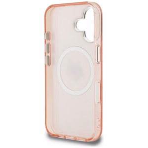 Karl Lagerfeld IML Choupette Head Logo MagSafe iPhone 16 Case - Pink