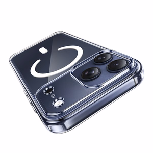 Borofone чехол BI5 Ice Shield Magnetic Iphone 17 Pro Max прозрачный