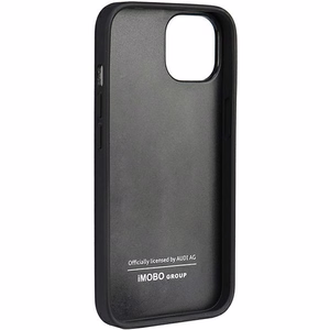 Audi Genuine Leather iPhone 12/12 Pro 6.1" must/must hardcase AU-TPUPCIP12P-Q8/D1-BK