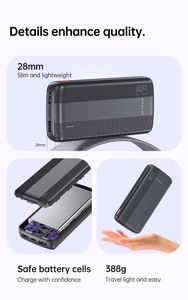 External battery Akupank Awei P19K 5V/2.4A 20000mAh must