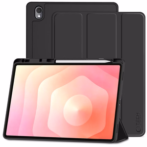 Tech-Protect SmartCase Pen ümbris Samsung Galaxy Tab S12+ 12.4" X840 / X846B jaoks, must