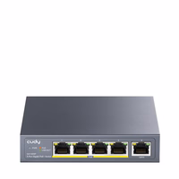 Cudy GS1005P network switch Gigabit Ethernet (10/100/1000) Power over Ethernet (PoE) hall