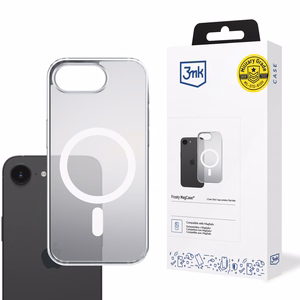 3mk Frosty MagCase jaoks Apple iPhone 16E - valge
