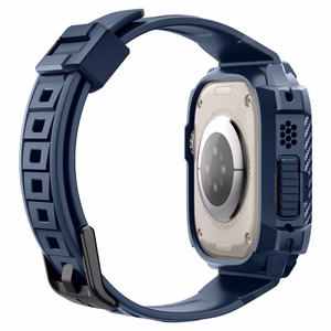 Spigen Rugged Armor Pro Ümbris jaoks Apple Watch Ultra 1 / 2 (49mm) - tumesinine