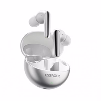 Bluetooth kõrvaklapid Essager "TWS" valged (kahekordne mürasummutus / Bluetooth 5.3)