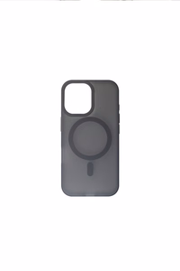Чехол JM MAGSAFE SILK FROST I для iPhone 16 Plus, черный