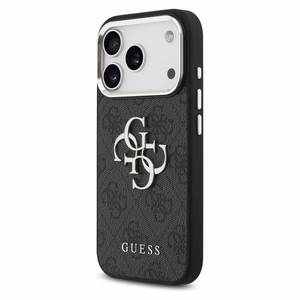 Guess 4G Big 4G Classic Logo ümbris jaoks iPhone 17 Pro Max - must