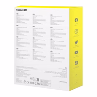 Jaotur Baseus T-Space koos USB-C to lightning cables jaoks Tesla Cars (must)