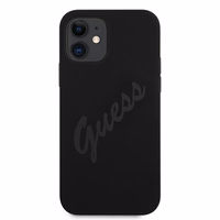 Guess GUHCP12SLSVSBK iPhone 12 mini 5.4" must/must kõvakott Script Vintage