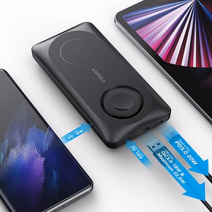 Powerbank compatible with Magsafe Veger MagMulti (W1156) PD QC3.0 3A 22,5W 10000 mAh with juhtmevaba charging must