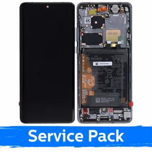 LCD ekraan Huawei P50 Pro raamiga / Golden Black / (Service Pack)