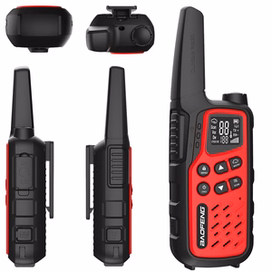 Baofeng BF-T25E – käsiraadio, punased, 2 tk komplekt