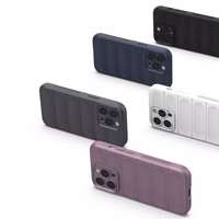 Magic Shield ümbris iPhone 13 Pro jaoks paindlik soomustatud kate tumesinine